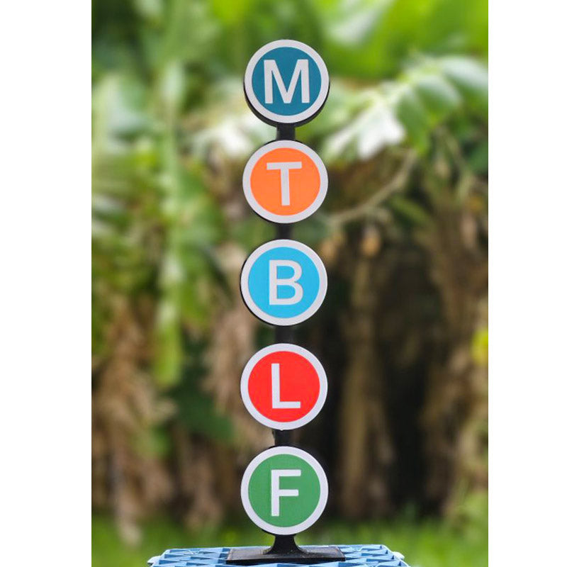 Vertical Sydney Transport Roundel Stand