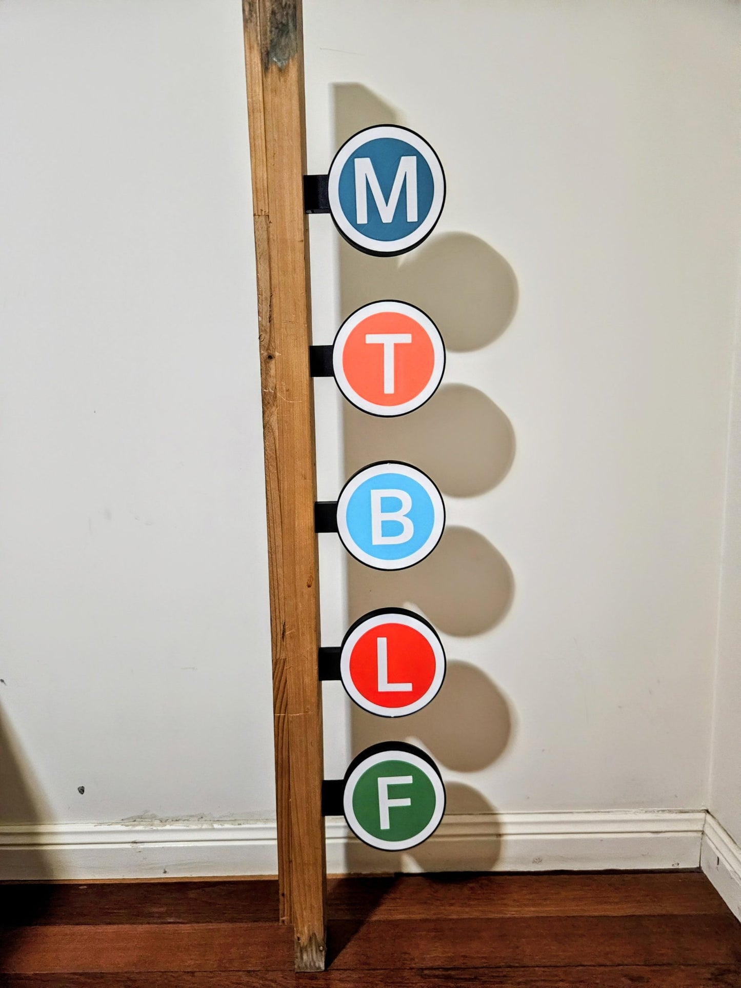 Wall-Mounted Sydney Transport Roundels