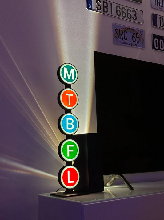 Vertical Sydney Transport Roundel Stand