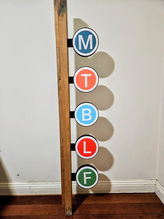 Wall-Mounted Sydney Transport Roundels